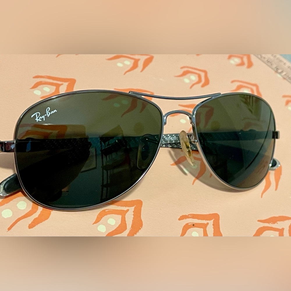 Silver Ray-Ban small aviators